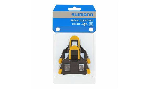 CALAS SHIMANO PEDAL SPD-SL SH11 AMARILLAS 6º