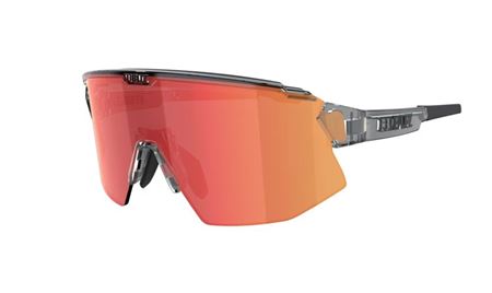 GAFAS BLIZ BREEZE TRANSPARENT DARK / BROWN W RED MULTI