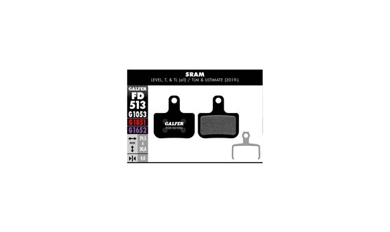 PASTILLAS GALFER STANDARD SRAM LEVEL, T, TL